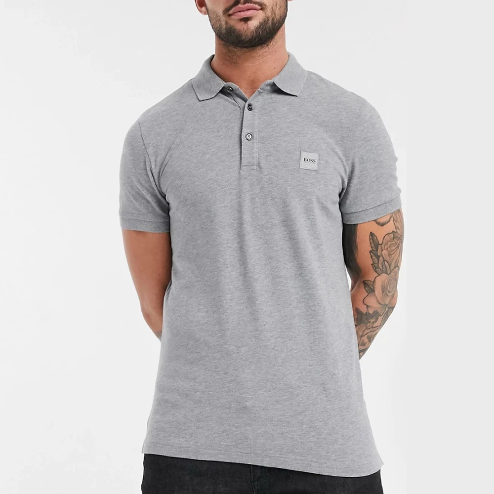 推荐HUGO BOSS 男士灰色POLO衫 PASSENGER-50378334-051商品