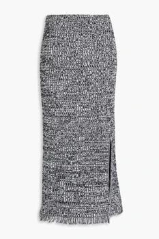 Diane von Furstenberg | Emmie ribbed cotton midi skirt,商家THE OUTNET US,价格¥362