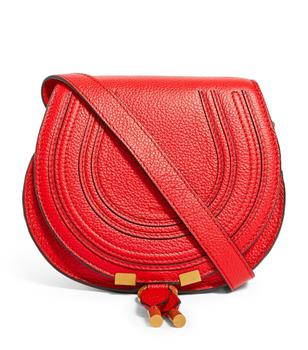 Chloé | Small Leather Marcie Saddle Bag商品图片,