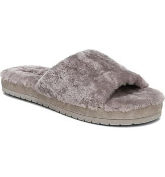 加拿大vince鞋, Vince | Kalina Genuine Shearling Slipper商品图片 4.7折