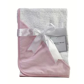 Baby Mode Signature | 3 Stories Trading Striped Hooded Baby Bath Towel,商家Macy's,价格¥150