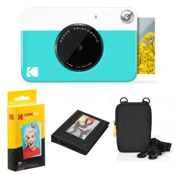 Kodak | Printomatic Instant Print Camera & Photo Paper (20 Sheets) Album Bundle,商家Premium Outlets,价格¥679