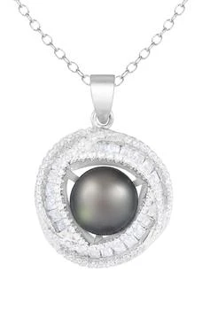 Splendid Pearls | Round Tahitian Pearl Pendant Necklace,商家Nordstrom Rack,价格¥752