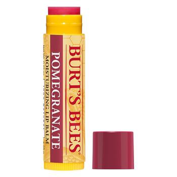 product 100% Natural Moisturizing Lip Balm Pomegranate with Beeswax and Fruit Extracts, Pomegranate Oil image