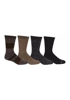 Columbia | Space Dye Stripe Crew Socks - 4 Pack商品图片,7折, 独家减免邮费