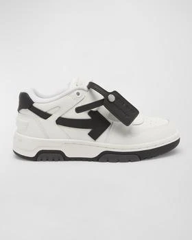 Off-White | Kid's Out Of Office Leather Low-Top Sneakers, Baby 