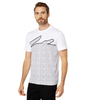 Lacoste | Short Sleeve Graphic Print Active Tee商品图片,6折, 独家减免邮费