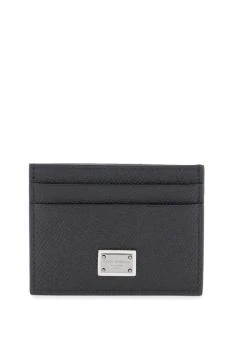 Dolce & Gabbana | leather card holder with logo plate 8059579414,商家La Vita HK,价格¥921