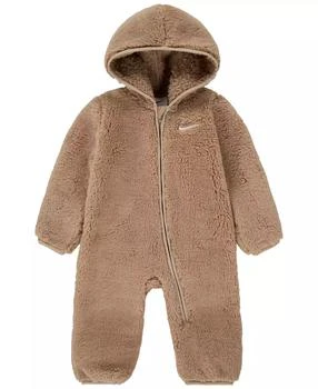 NIKE | Baby Boys and Girls Hooded Sherpa Coverall,商家Macy's,价格¥190