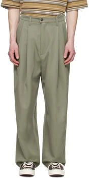 Camiel Fortgens | Green Suit Trousers,商家Ssense US,价格¥4510