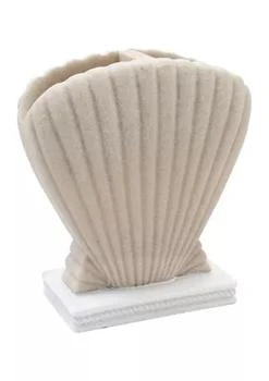 Sweet Home Collection | Coastal Shell Bath Accessory Collection Bathroom Toothbrush Holder,商家Belk,价格¥166
