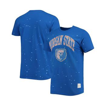 更多The Original Retro Brand, The Original Retro Brand | Men's Royal Morgan State Bears Bleach Splatter T-shirt商品图片 