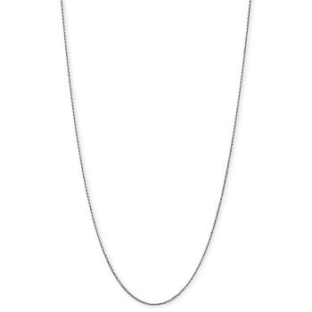 商品Italian Gold | Wheat Link 20" Chain Necklace in 14k White Gold,商家Macy's,价格¥1632图片