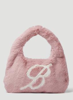 推荐Eco Faux Fur Handbag in Pink商品