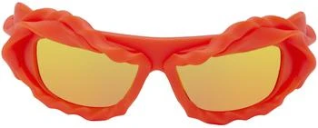 Ottolinger SSENSE Exclusive Red Twisted Sunglasses