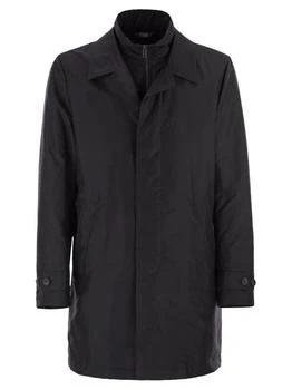 FAY | Fay Technical Poplin Raincoat,商家Cettire,价格¥5758