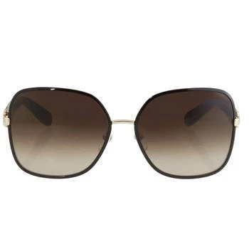 Salvatore Ferragamo | Gray Gradient Rectangular Ladies Sunglasses SF150S 733 59 1.7折, 满$200减$10, 独家减免邮费, 满减
