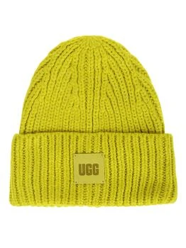 UGG | W Chunky Rib Beanie W Logo Relish 7.2折, 独家减免邮费