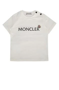 Moncler | Moncler Enfant Logo-Printed Two-Piece Jersey Short Set,商家Cettire,价格¥1330