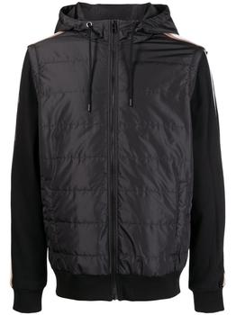 推荐BOSS Detachable-sleeved Hooded Jacket Black商品