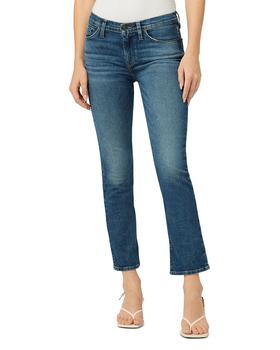 推荐Nico Mid Rise Straight Leg Ankle Jeans in Good Times商品