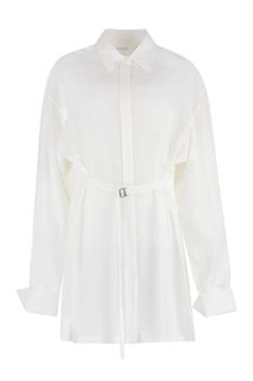 Max Mara | Sportmax Long Sleeved Belted Shirt商品图片,7.8折