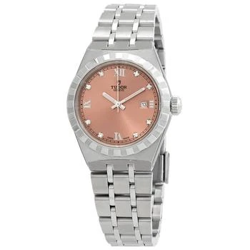 推荐Royal Automatic Diamond Salmon Dial Ladies Watch M28300-0010商品