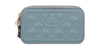 tory burch fleming, Tory Burch | Tory Burch Fleming Logo Embossed Mini Crossbody Bag商品图片 8.6折