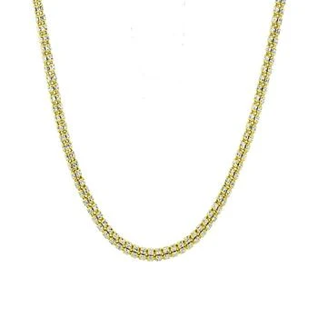 Macy's | Ice Link 16" Chain Necklace in 10k Two-Tone Gold,商家Macy's,价格¥9108