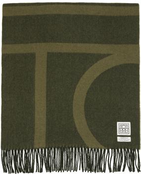 Totême | Wool Monogram Jacquard Scarf商品图片,独家减免邮费