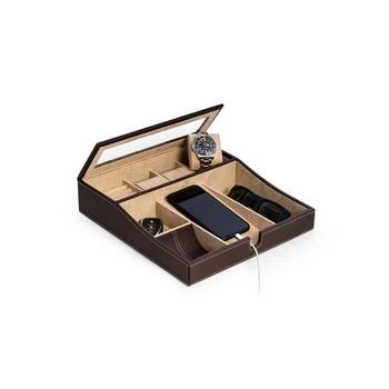 Bey-Berk | Valet Tray with Multi-Compartment Storage 独家减免邮费