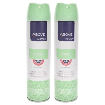 Above | 3.17 oz 48 Hours Antiperspirant Deodorant for Women - Lady - Pack of 2,商家Premium Outlets,价格¥157