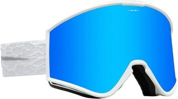 Electric | Kleveland Goggles - Matte White Nuron - Blue Chrome - Unisex,商家The Last Hunt,价格¥515