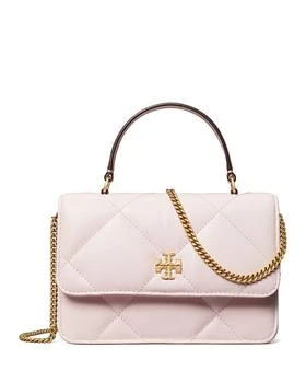 Tory Burch | Kira Diamond Quilt Mini Top Handle Chain Wallet,商家Bloomingdale's,价格¥2754