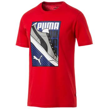 推荐Puma Mens Sneaker Tee Graphic Short Sleeve T-Shirt商品