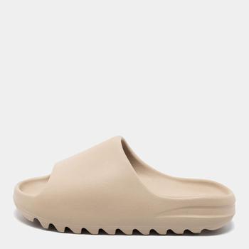 YEEZY, YEEZY | Yeezy x adidas Beige Rubber Slide Pure Flat Sandals Size 42商品图片 满1件减$100, 满减
