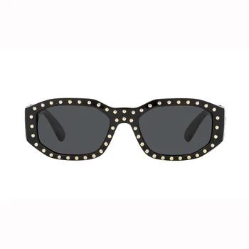 Versace | Versace Eyewear Rectangular Frame Sunglasses 7.6�折, 独家减免邮费