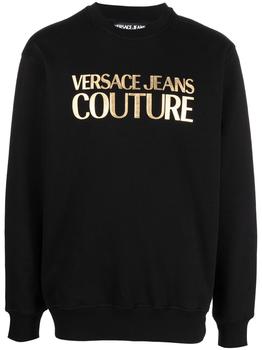 Versace | Versace Jeans Mens Black Cotton Sweatshirt商品图片,8折, 满$175享9折, 满折