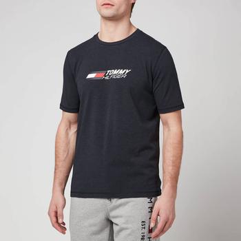 推荐Tommy Hilfiger Men's Chest Logo T-Shirt - Desert Sky商品