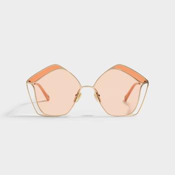 chloe 墨镜是什么牌子, Chloé | Gemma Sunglasses in Gold商品图片 