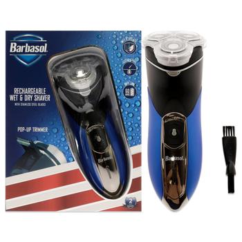 商品Wet and Dry Shaver With Pop-Up Trimmer by Barbasol for Men - 1 Pc Trimmer图片