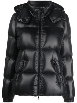 moncler羽绒服女怎么样, Moncler | MONCLER logo-patch padded down jacket商品图片 7.6折