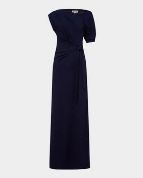 Diane von Furstenberg | Avi One-Shoulder Column Gown,商家Neiman Marcus,价格¥3018