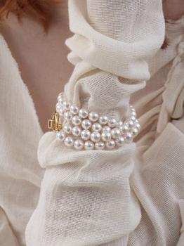 商品MONDAY EDITION | Pearl bunch bracelet,商家W Concept,价格¥797图片