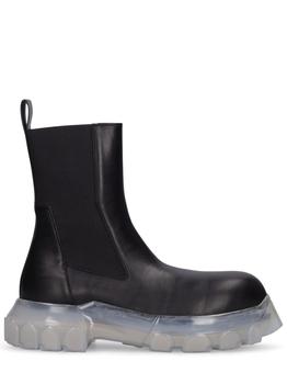 rick owens tractor, Rick Owens | Beatle Bozo Tractor Leather Boots商品图片 额外7.5折, 额外七五折