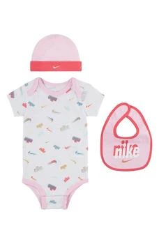 NIKE | Logo Print Layette Set,商家Nordstrom Rack,价格¥83