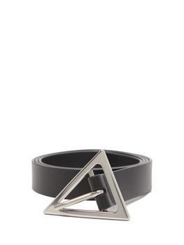 推荐Triangle-buckle smooth-leather belt商品