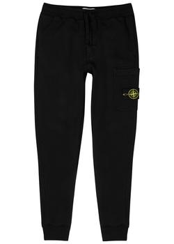 Stone Island | Black cotton sweatpants商品图片,