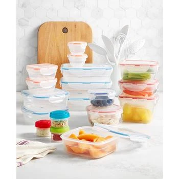 Easy Essentials Color Mates 36-Pc. Food Storage Container Set