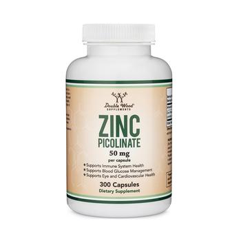 商品Double Wood Supplements | Zinc Picolinate - 300 x 50 mg capsules,商家Macy's,价格¥146图片